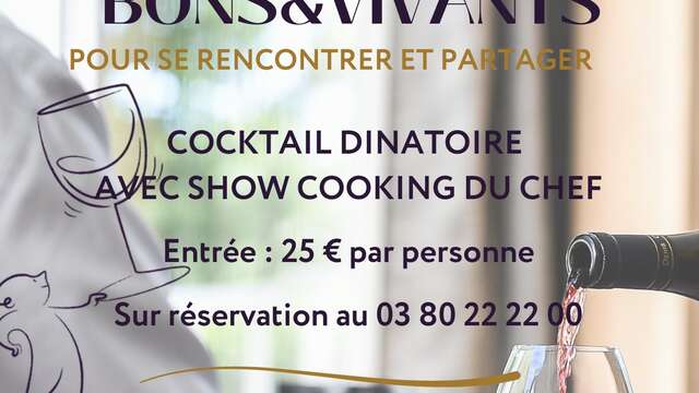 COCKTAIL DINATOIRE "BONS & VIVANTS"