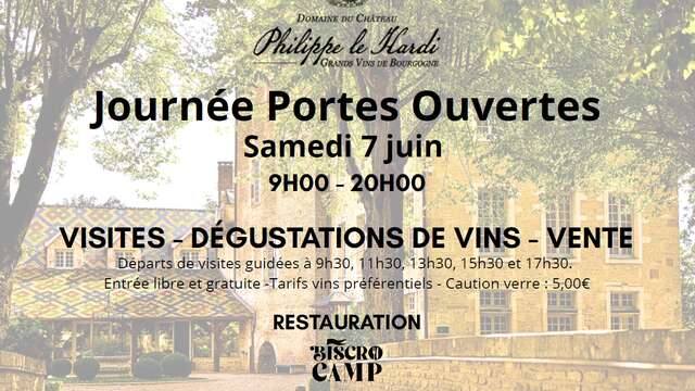 Journée Portes Ouvertes du Domaine du Château Philippe le Hardi