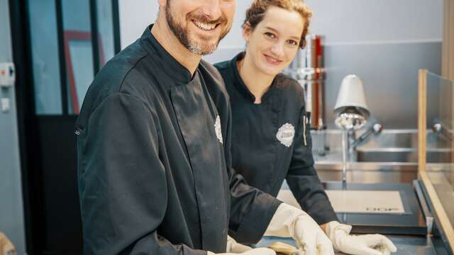 Fabrication de bonbons à "L'Atelier des Bonbons"