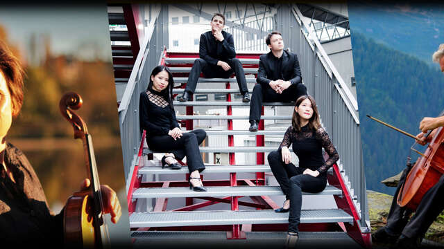 Festival Beethoven à Beaune 2025 - vendredi 4 avril - Menselssohn/Brahms - Quatuor Hermès avec Hélène et Eric Levionnois