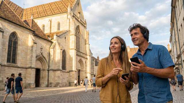 AudaTours Visite audio de Beaune : Légendes, vignobles et splendeurs de Saint-Nicolas