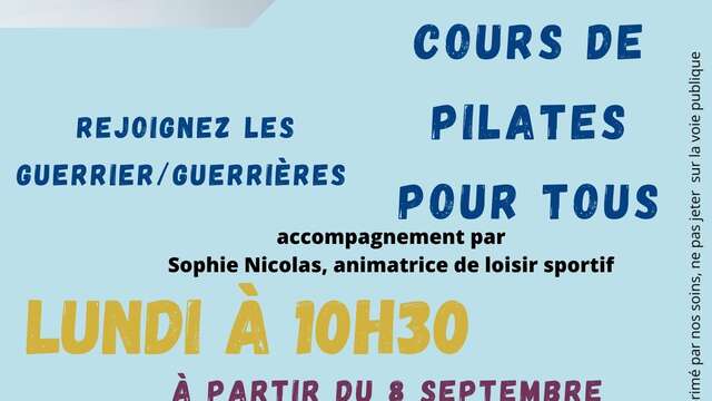 Cours de Pilates