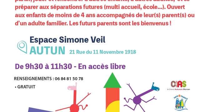 Porte ouverte Lieu d'Accueil Enfant Parent "123 soleil"