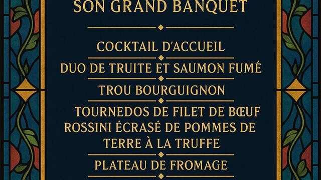 Réveillon du 31 décembre à la Brasserie des Halles