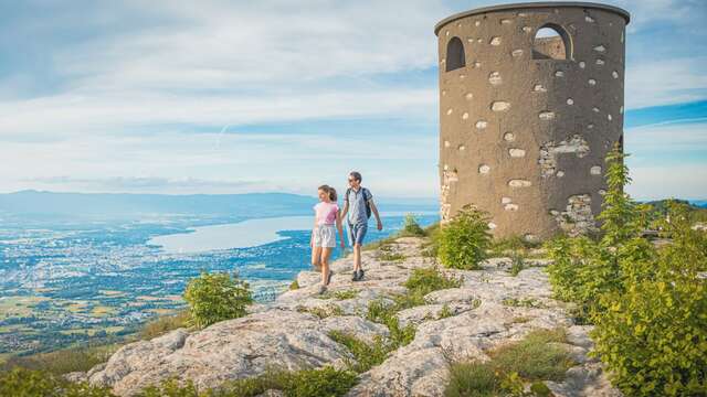 Boucle pédestre : Le Grand Piton, point culminant du Salève