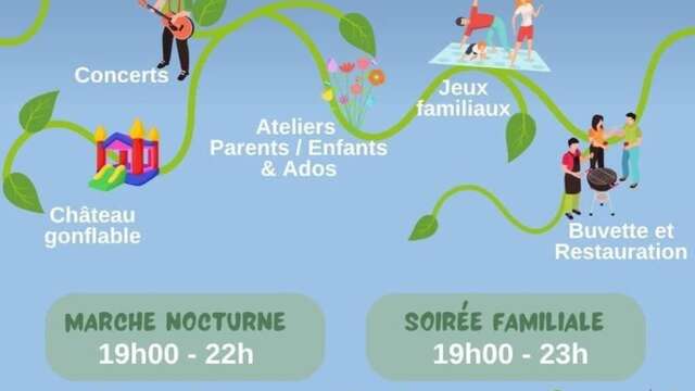 Marché nocturne et soirée familiale à Noordpeene