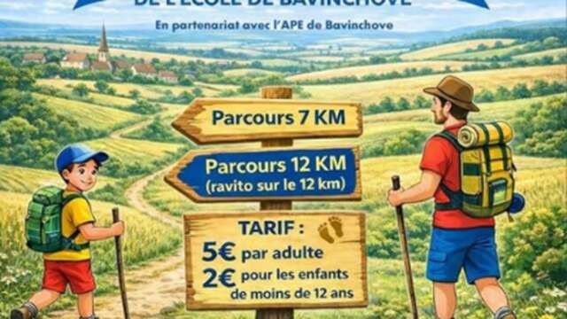 Randonnée de l'école de Bavinchove