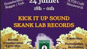 Soirée concert Sound System Reggae Dub à l'US Café de Steenwerck