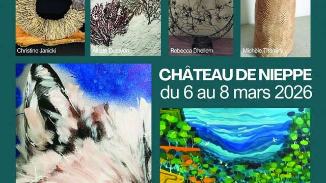 Exposition d'artistes au château de Nieppe