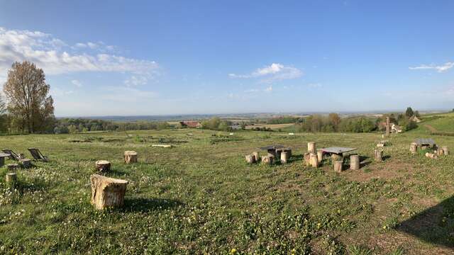 La Casseline, jardin-prairie