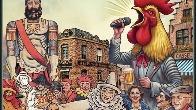 Championnat du monde du cri du coq à Cassel