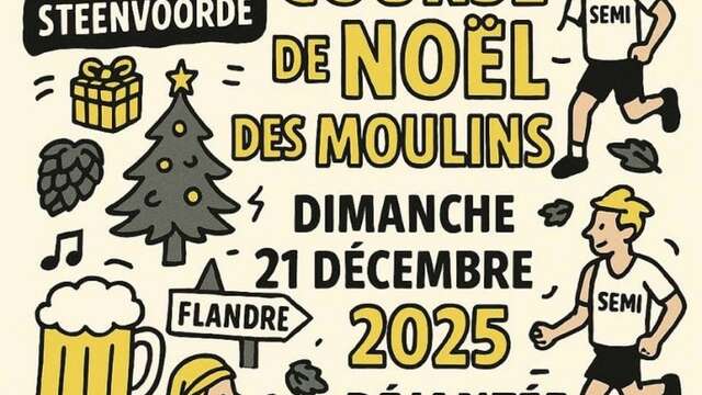 Course de Noël des moulins à Steenvoorde