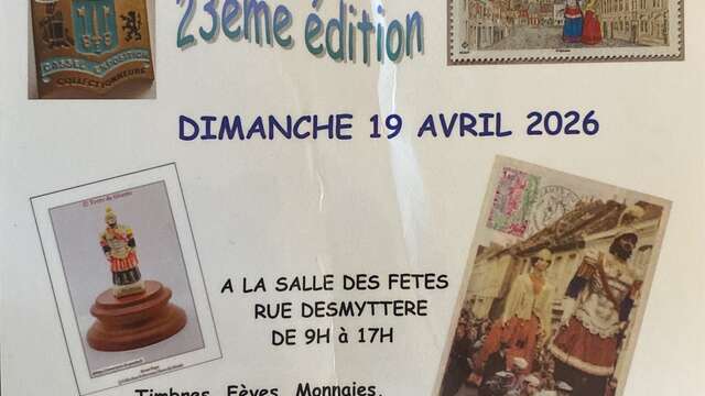 23ème édition de la grande bourse toutes collections à Cassel