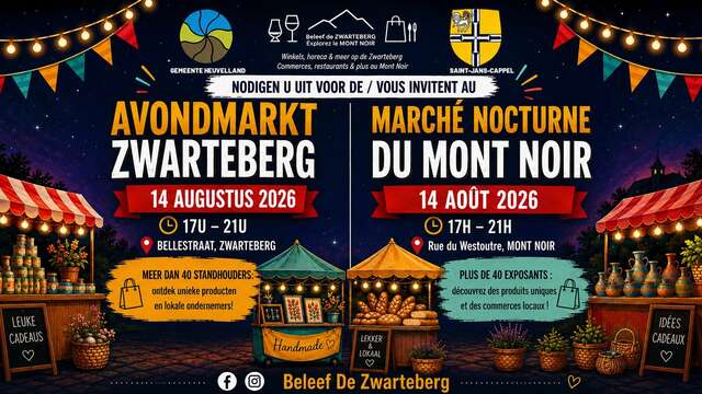 Marché nocturne au Mont Noir
