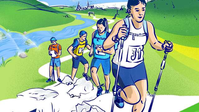 1er Open Fast Hiking à Berthen