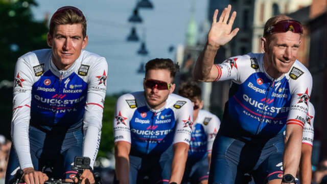 Parade des coureurs