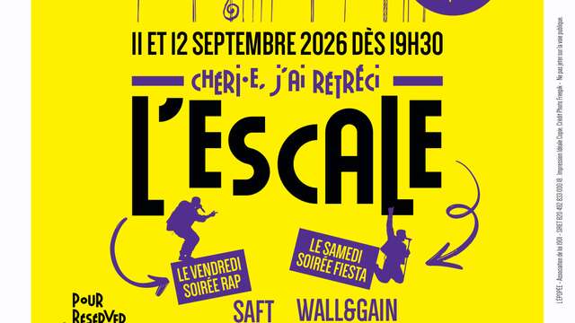 Festival: "Chéri.e, j'ai rétréci l'Escale !" à Steenvoorde
