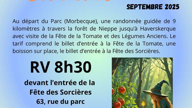 Randonnée "Tomates & sorcières" à Morbecque
