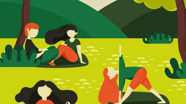 Rendez-vous aux jardins: Ateliers de relaxation au jardin de la médiathèque de Bailleul