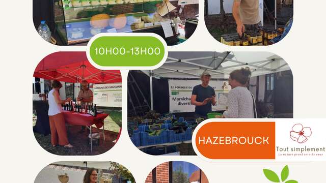 Marché fermier à Hazebrouck