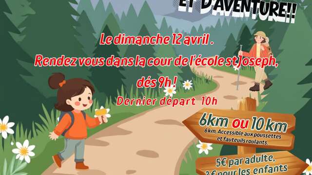 Randonnée de l'APEL St-Joseph de Morbecque