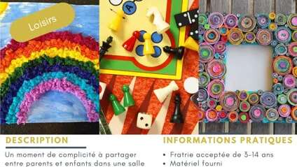 Activités Parents Enfants 6-11 ans en août avec le Centre social de Rodez