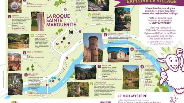 Jeux de piste papier, familial et en autonomie - La Roque-Sainte-Marguerite & Saint-Véran