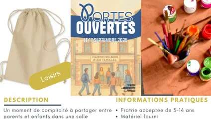 Activités Parents & Enfants 6-11 ans en septembre avec le Centre social de Rodez