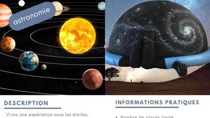Animation planétarium