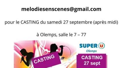 CASTING pour la soirée Salut les jeunes talents