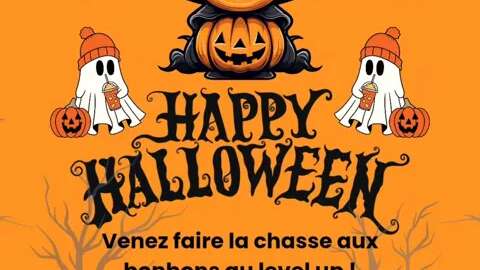 Chasse aux Bonbons d’Halloween au Level Up