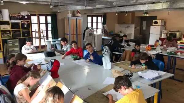 Festival Bonheurs d'Hiver - Stage de dessin avec DAF - Vieux Moulin