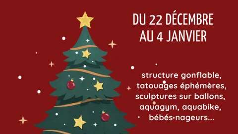 Vacances de Noël à Aquavallon : cours adultes