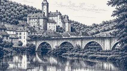 Visite guidée d'Estaing