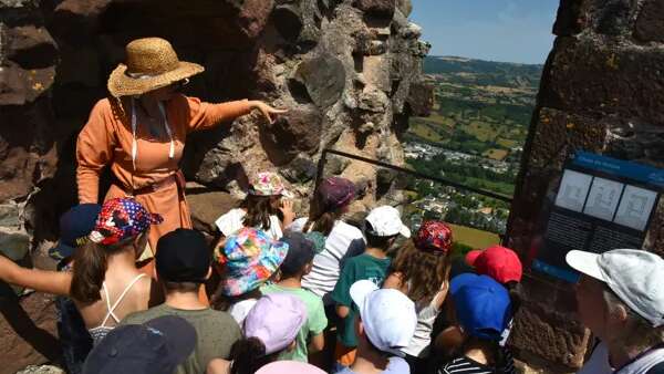 Visite guidée du Château de Calmont d'Olt