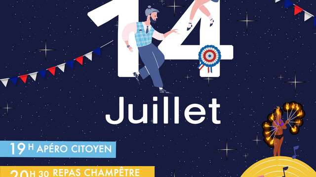 Fête Nationale 14 juillet - St Gervais la Forêt