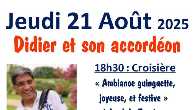Croisière spéciale "Didier et son accordéon"