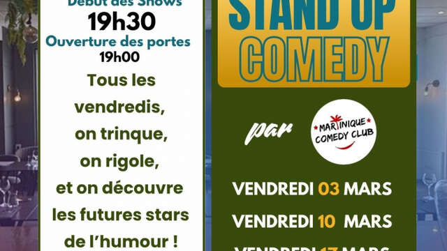 Stand Up Comedy (Le Punch - Karibéa Hôtel Valmeniere ***)