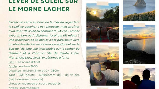 Randonnée Lever du soleil au Morner Larcher (Rando A2Pas)