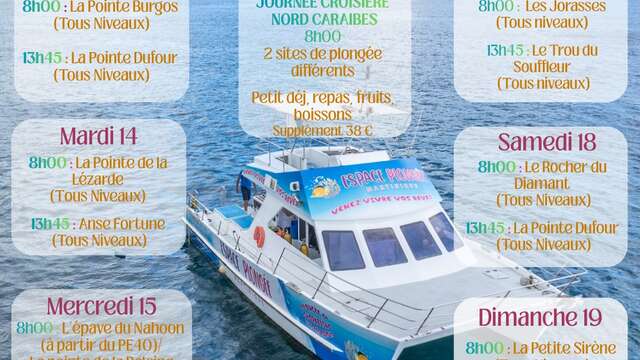 Programme des Plongées (Espace Plongée)