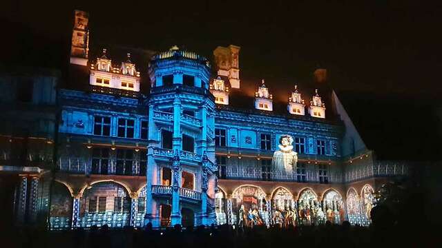 Spectacle Son et lumière du Château Royal de Blois