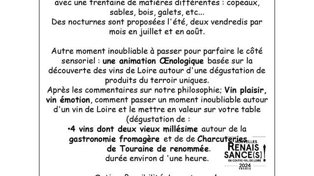 Découverte Œnologique chez Loisirs Loire Valley