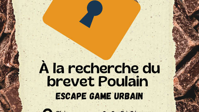 Escape game urbain : le brevet du chocolatier Poulain