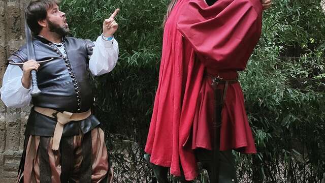 Spectacle d’action chevaleresque