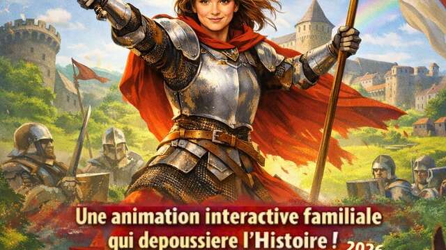 Jeanne, la Combattante : Une animation interactive avec Jeanne d’Arc !
