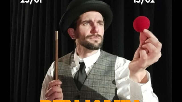 Spectacle de close up BENJAMIN BACHELARD