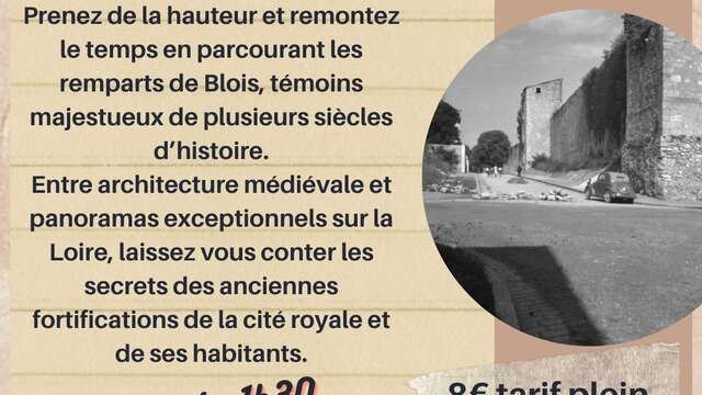 Visite commentée des fortifications de Blois
