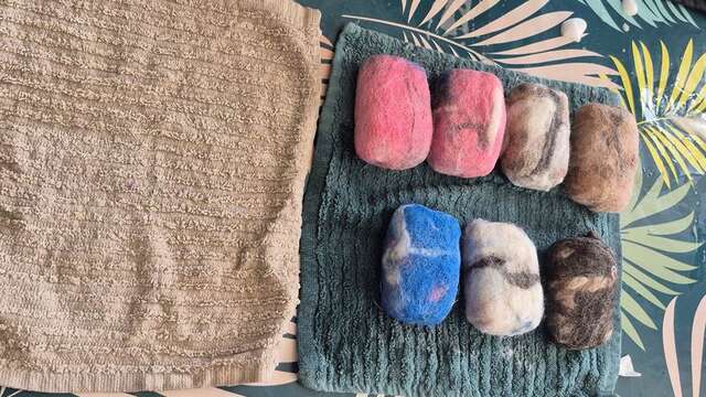 Visite + Atelier créatif Fabrique ton savon feutré à la laine des lamas