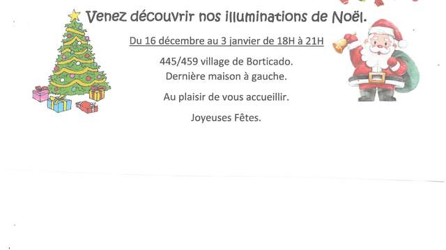 Illuminations de Noel