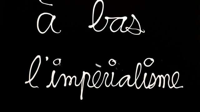 « À bas l’impérialisme ! »